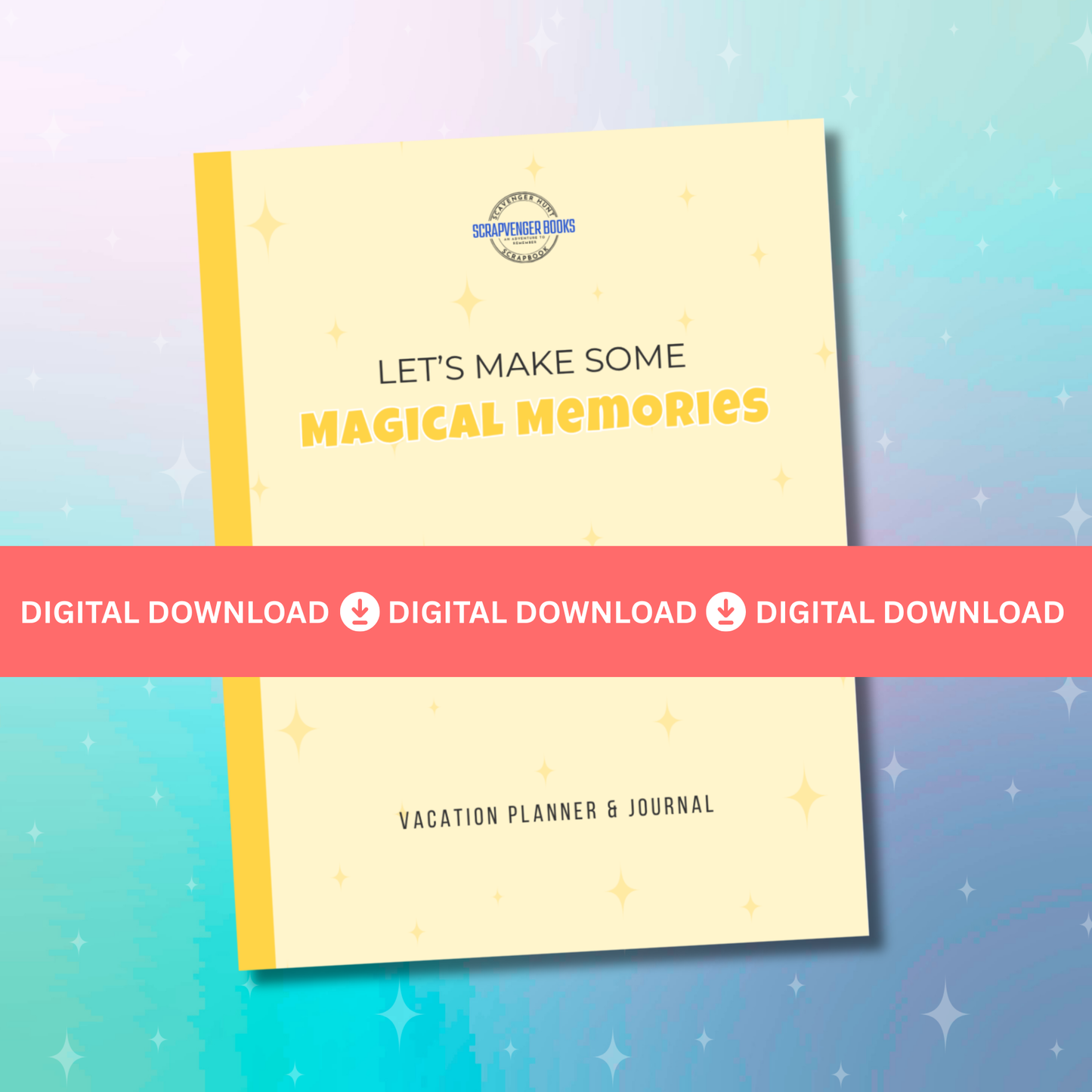 **PDF DOWNLOAD** Magical Memories — Vacation Planner & Journal