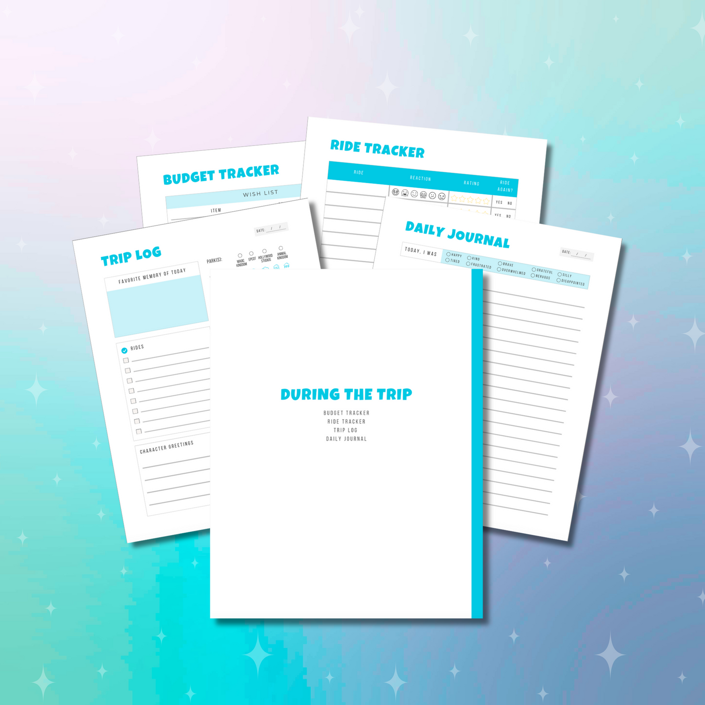 **PDF DOWNLOAD** Magical Memories — Vacation Planner & Journal
