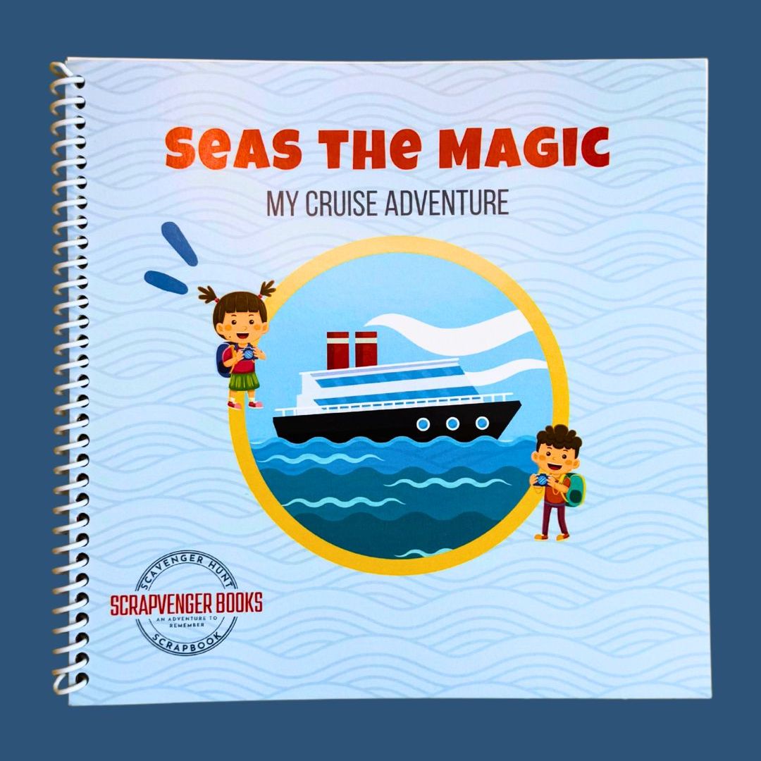 Seas the Magic — Disney Cruise Scrapvenger Book
