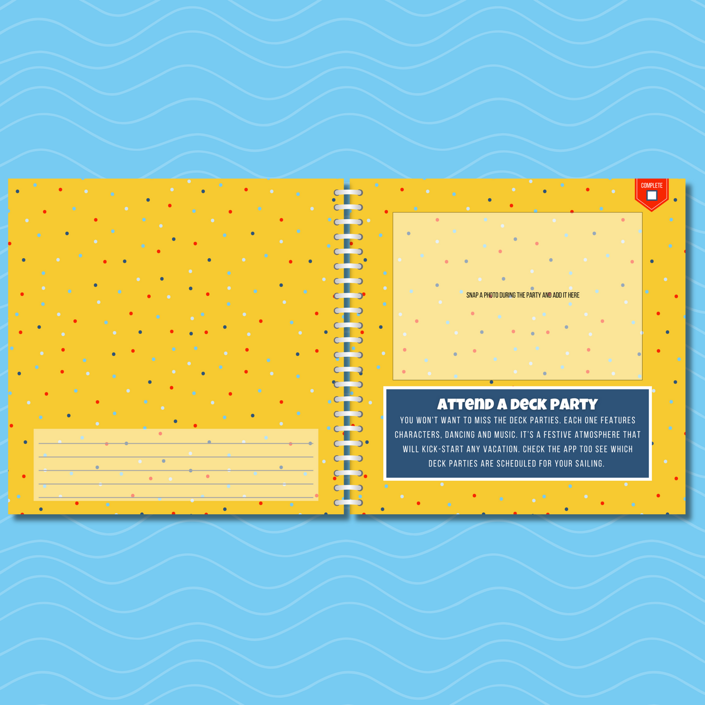Seas the Magic — Disney Cruise Scrapvenger Book