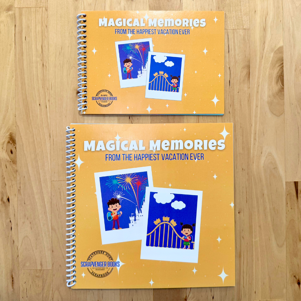 Magical Memories MINI Scrapvenger Book