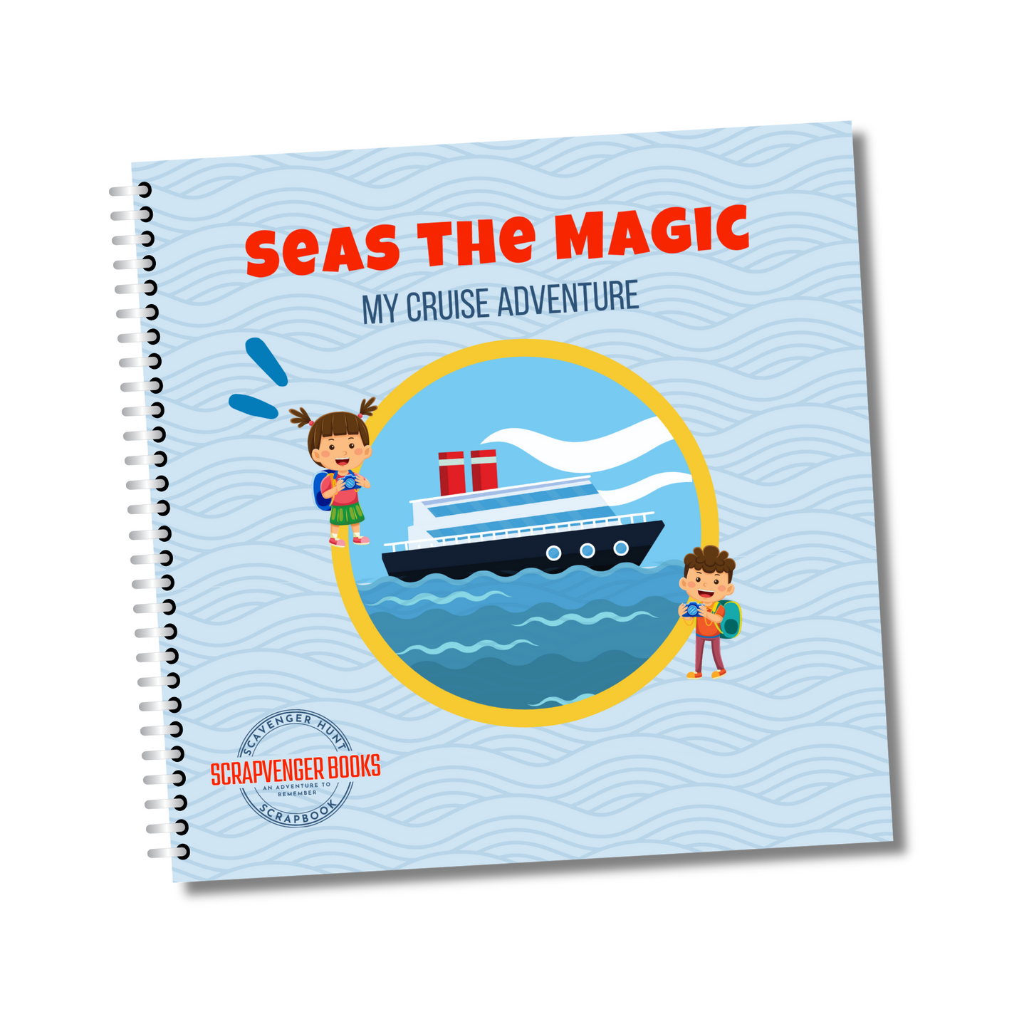 Seas the Magic — Disney Cruise Scrapvenger Book