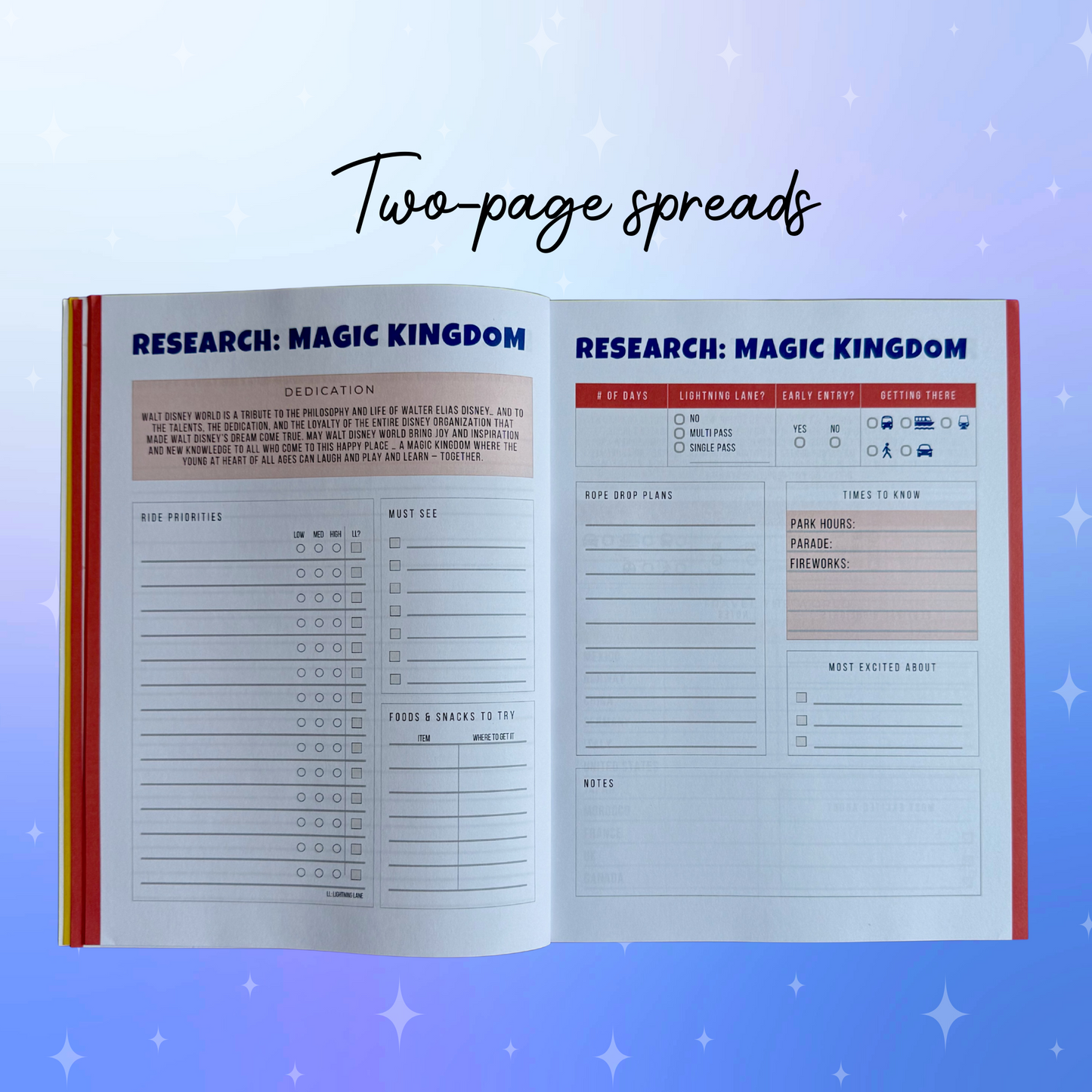 Magical Memories — Vacation Planner & Journal