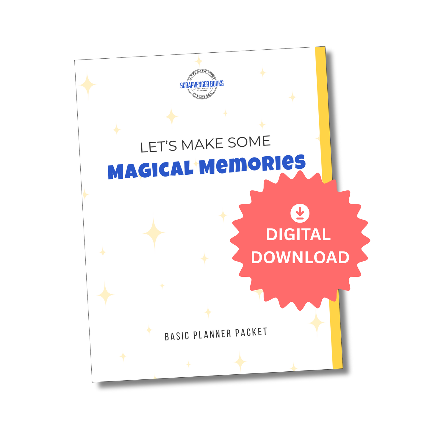 **PDF DOWNLOAD** Magical Memories — Basic Planner Packet