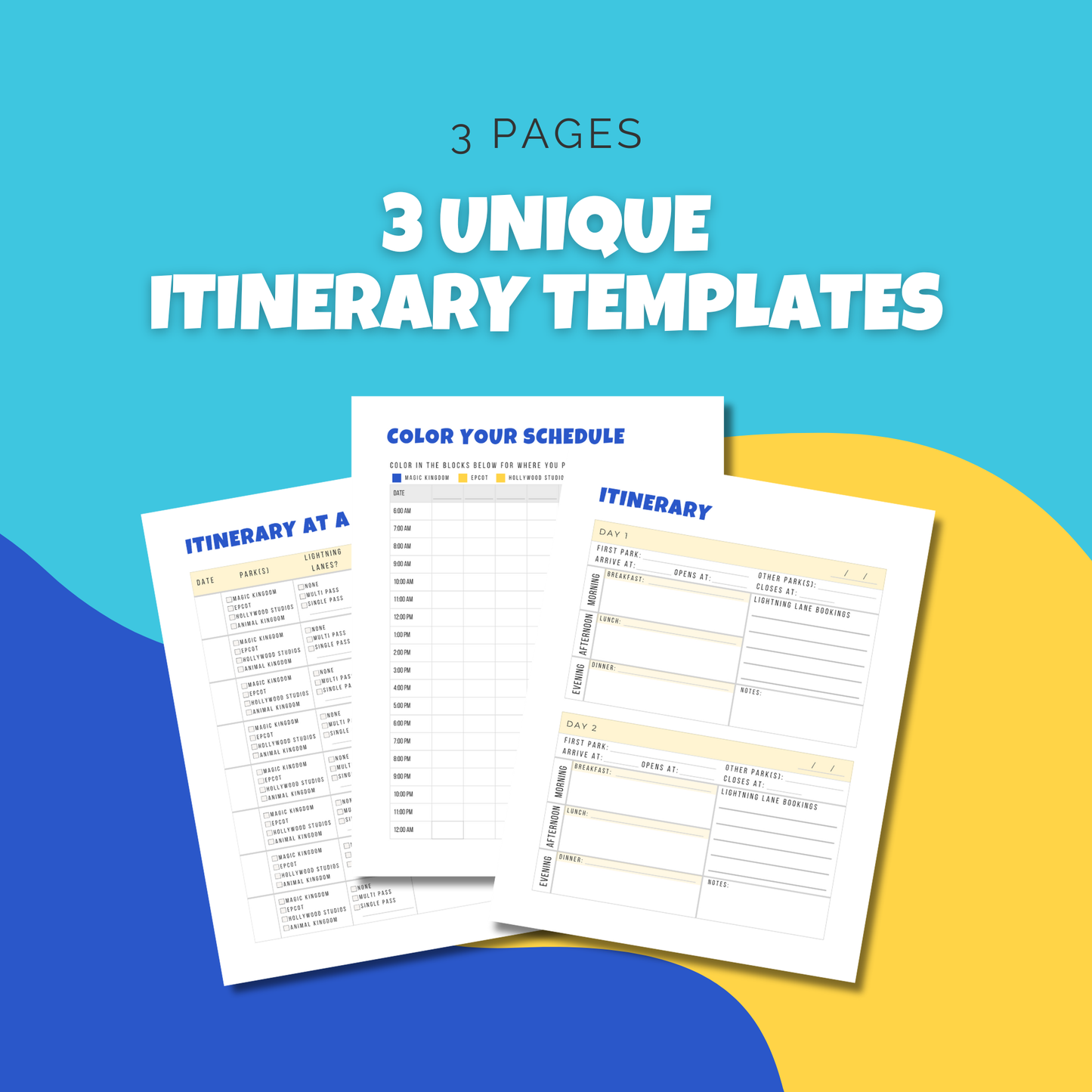 **PDF DOWNLOAD** Magical Memories — Basic Planner Packet