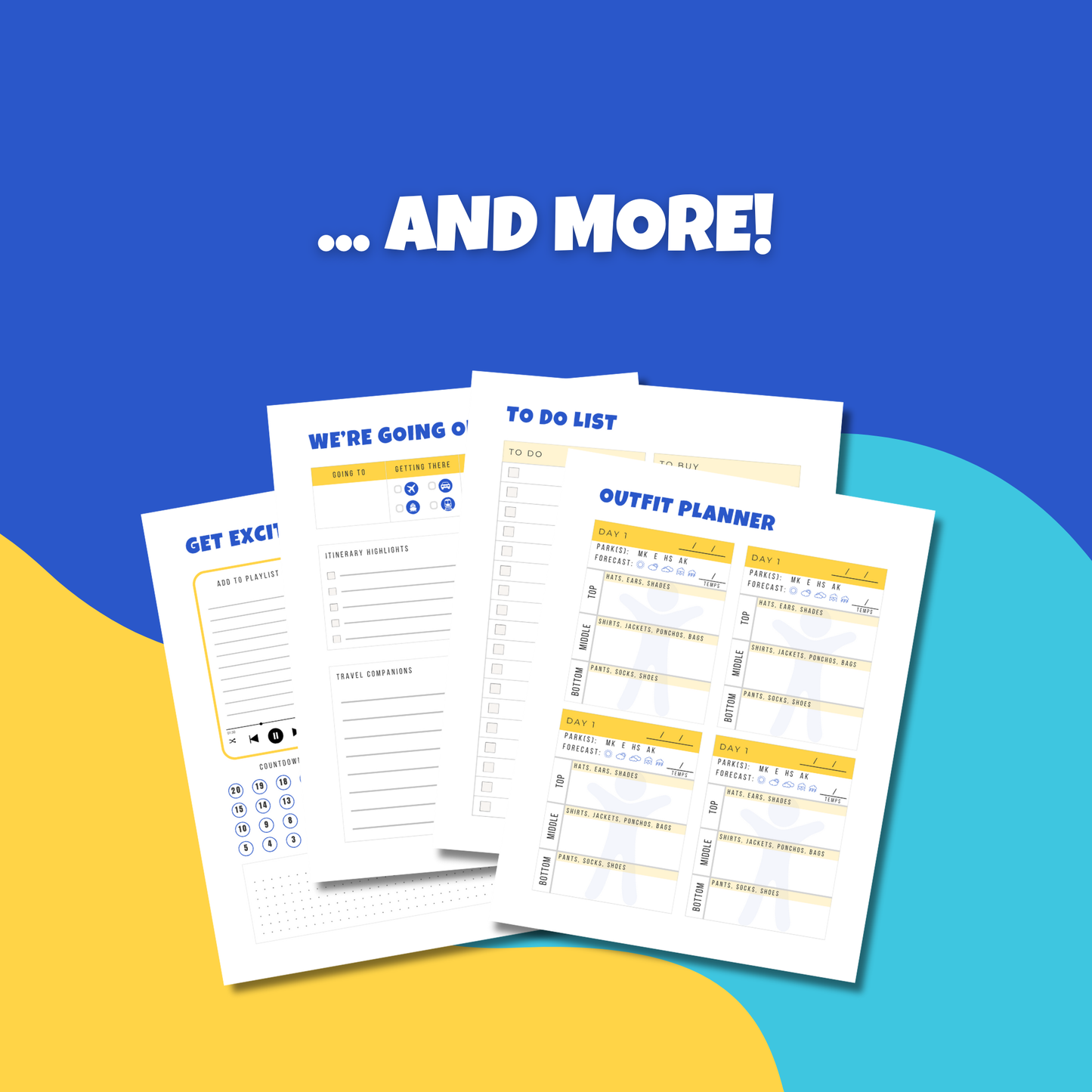 **PDF DOWNLOAD** Magical Memories — Basic Planner Packet