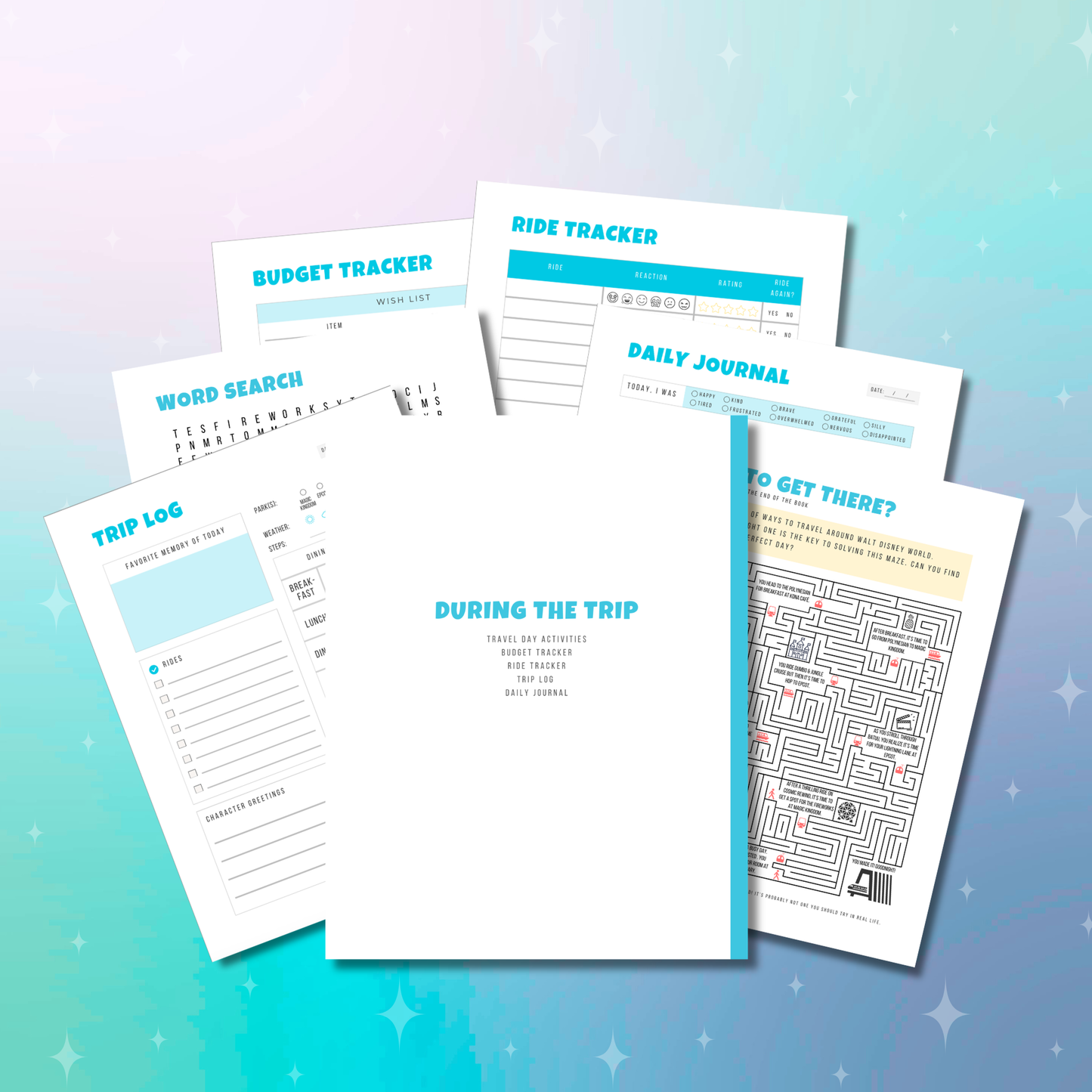 **PDF DOWNLOAD** Magical Memories — Vacation Planner & Journal